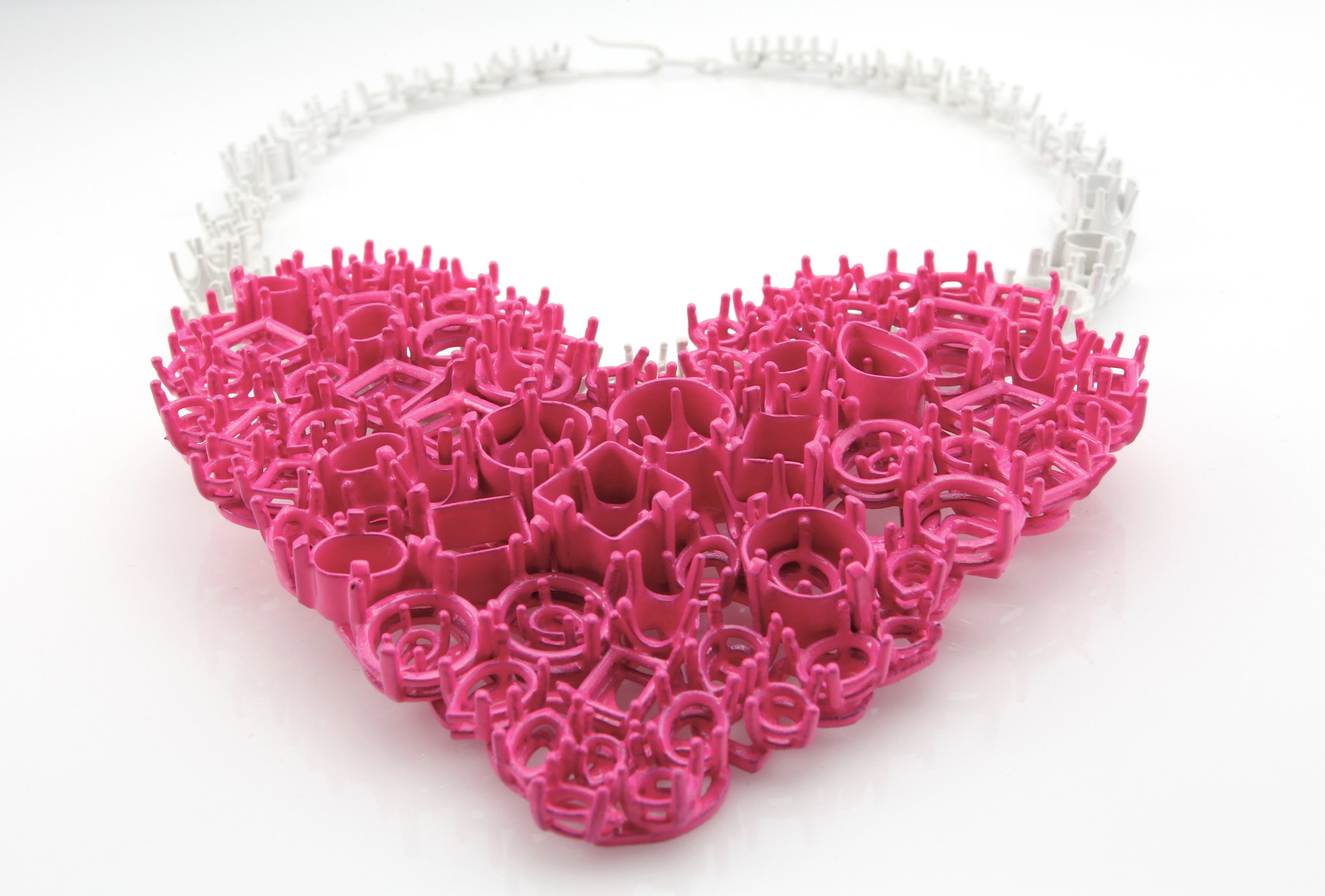 Potential Pink Heart Necklace
