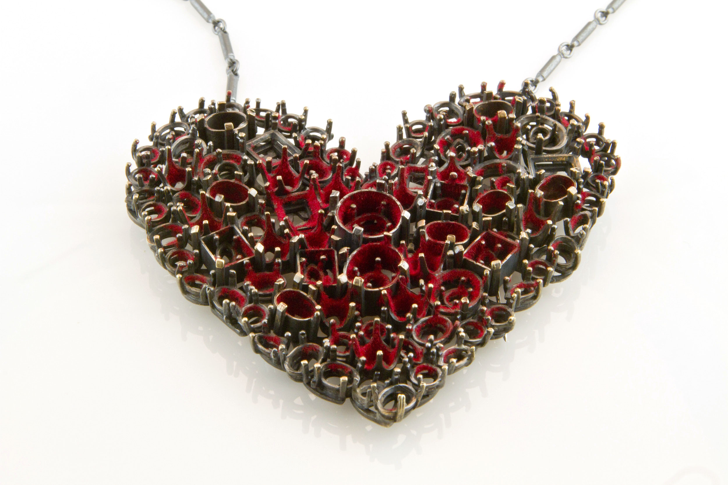 Potential Red Heart Necklace