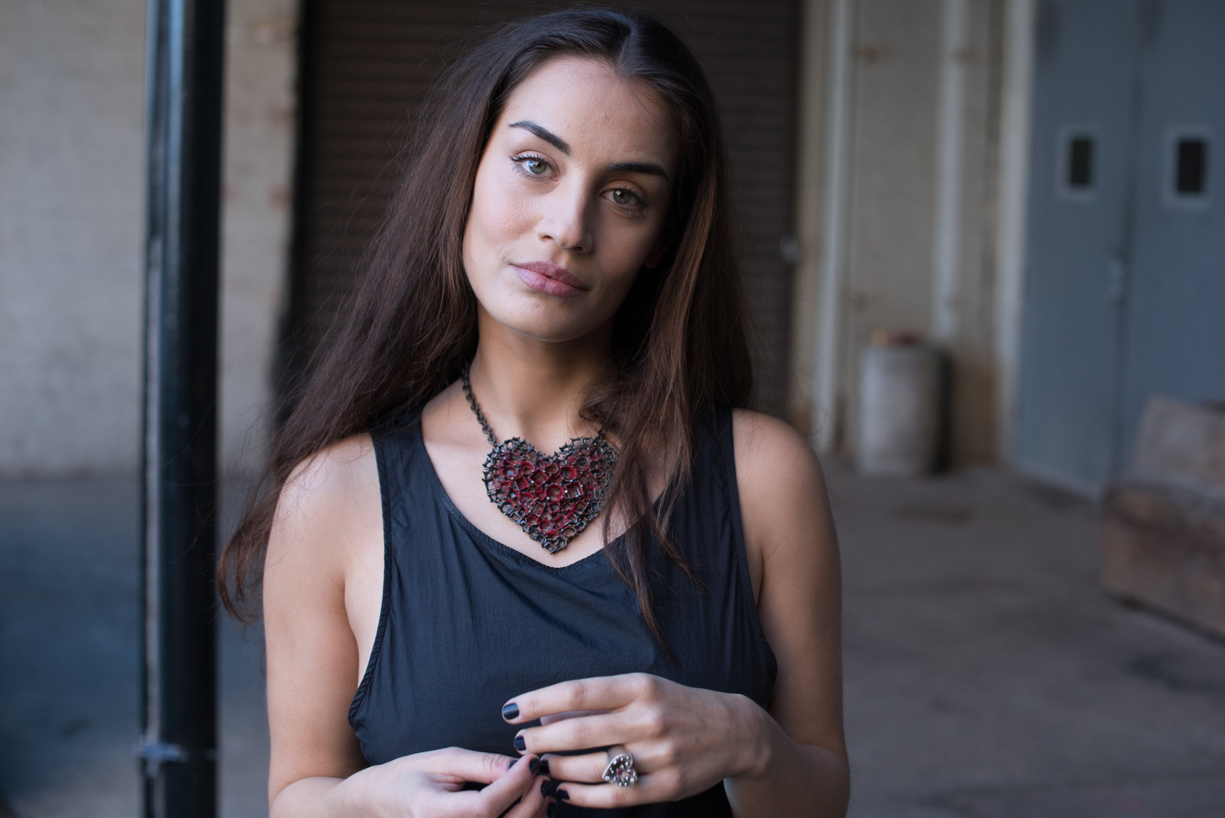 Potential Red Heart Necklace
