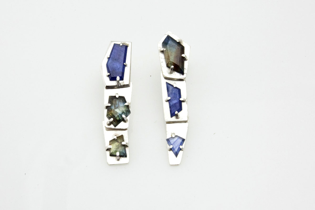 Titan Jagged Earrings